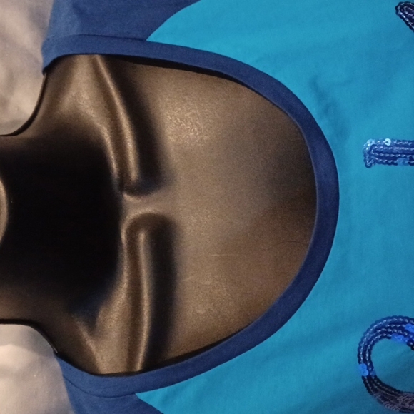 Chicago Cubs Baseball Tee, sequins, EUC - Picture 2 of 5